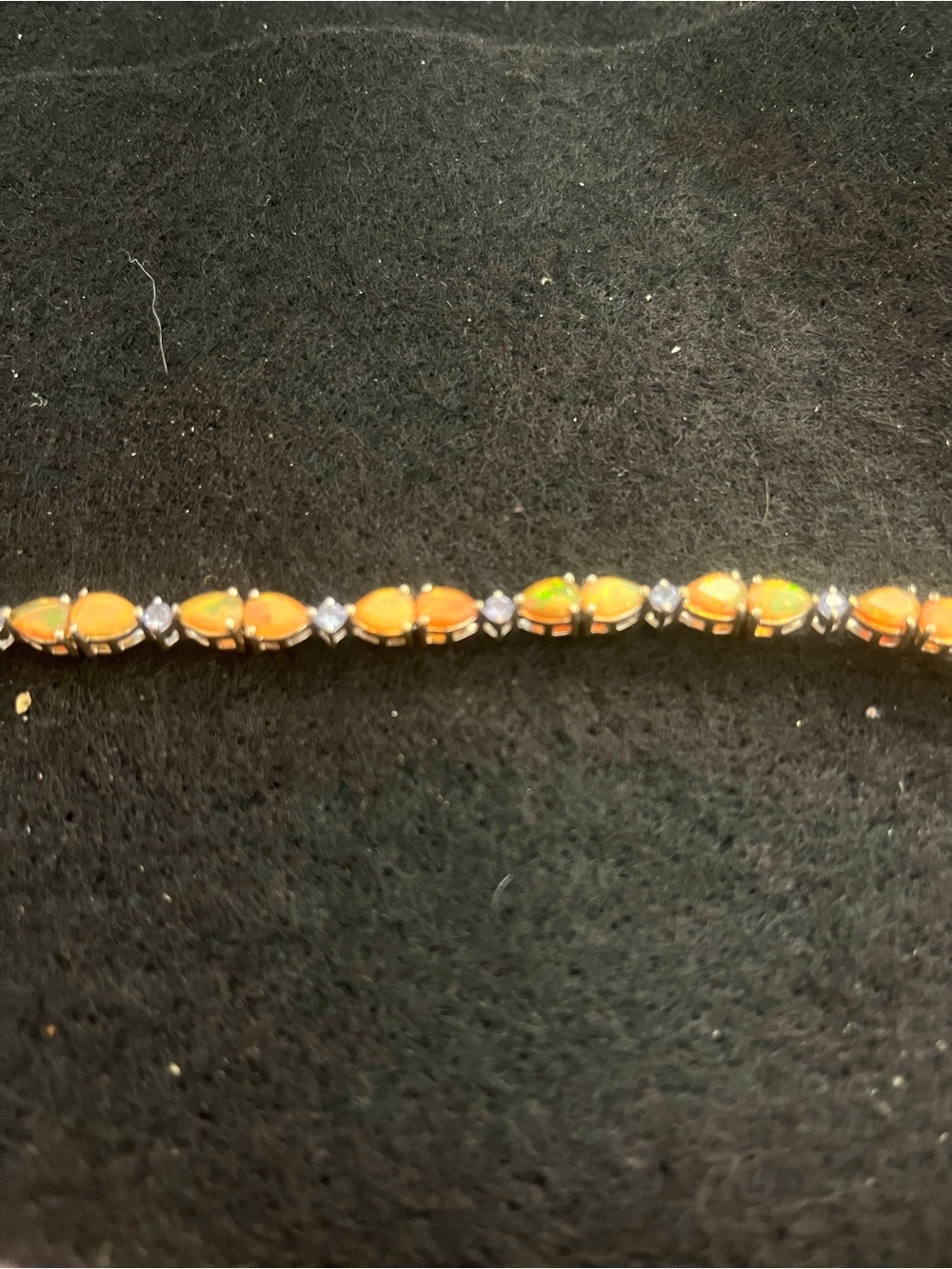 Ethiopian Opal Marquise Link Bracelet - Women Jewelry